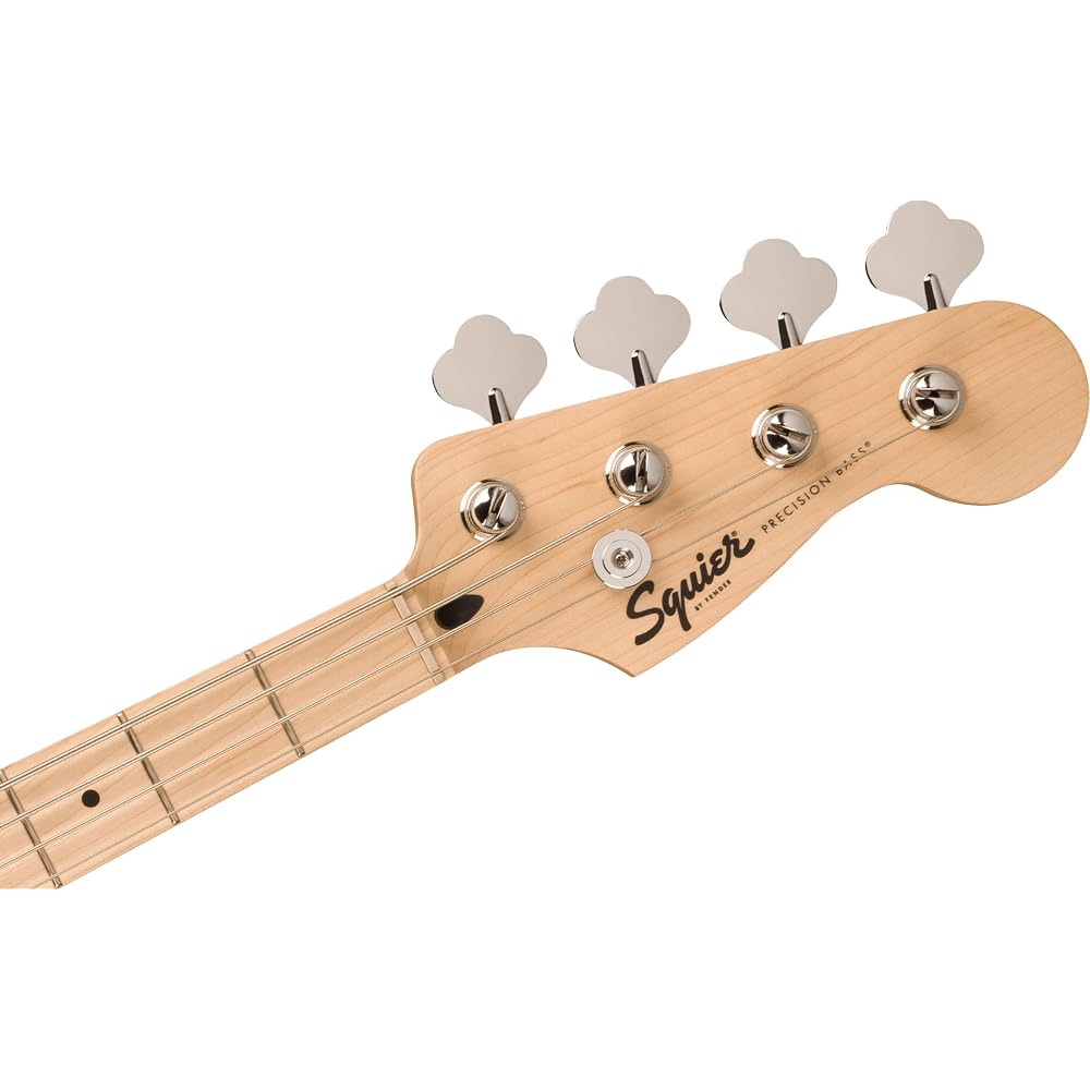 Squier от Fender Squier Sonic™ Precision Bass®, Кленовый гриф, Белая накладка, 2-цветный Санберст...