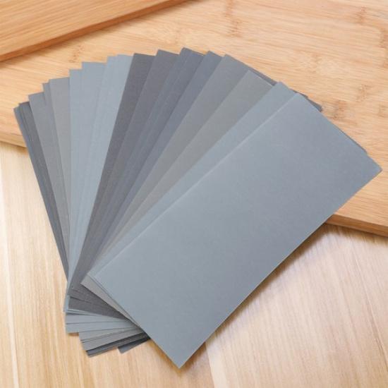 Набор для полировки автомобильных фар Влажная наждачная бумага Различная зернистость Сухая наждачная бумага