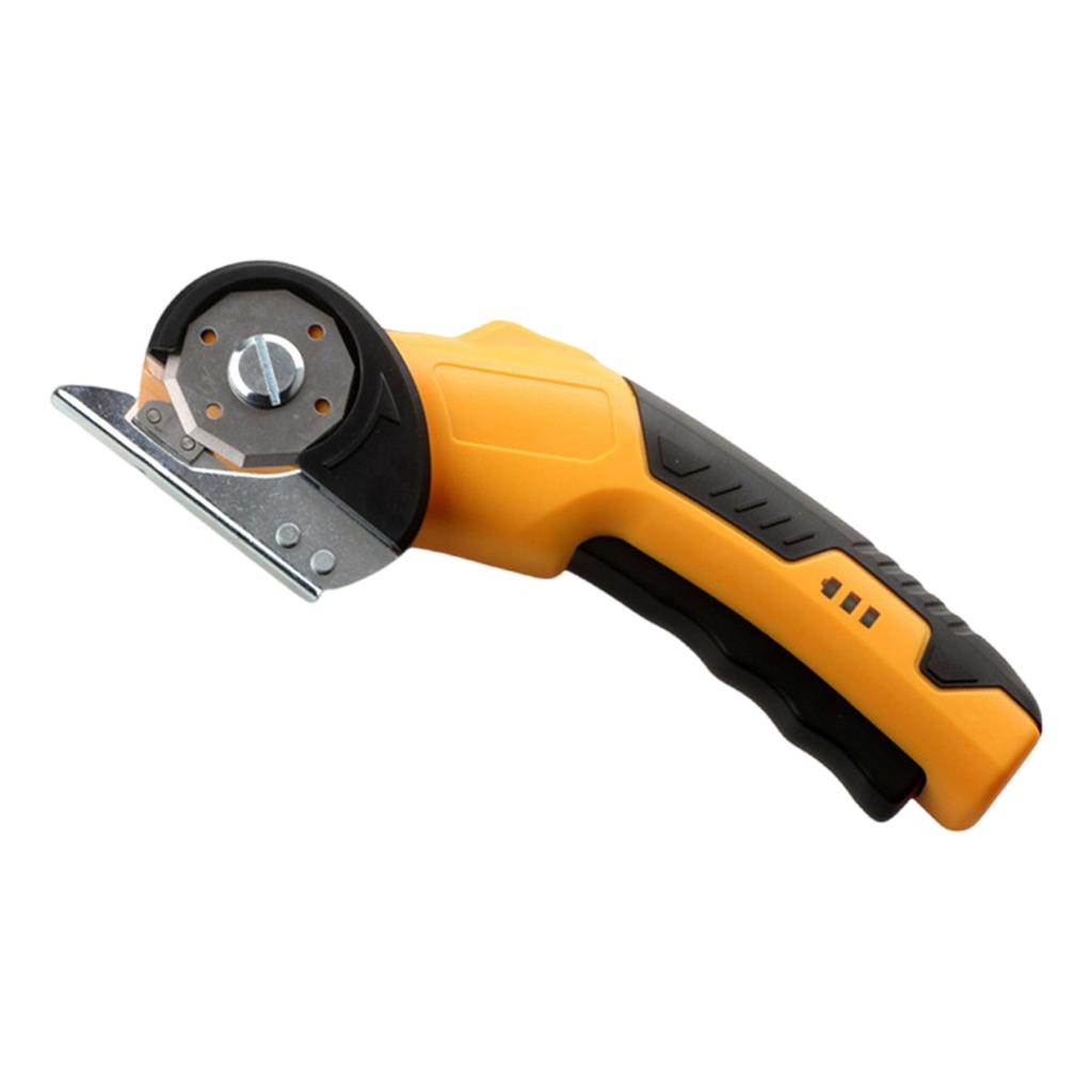 Беспроводные электрические ножницы для ткани, литиевая машина для резки ткани для быстрой обрезки текстиля с защитным кожухом