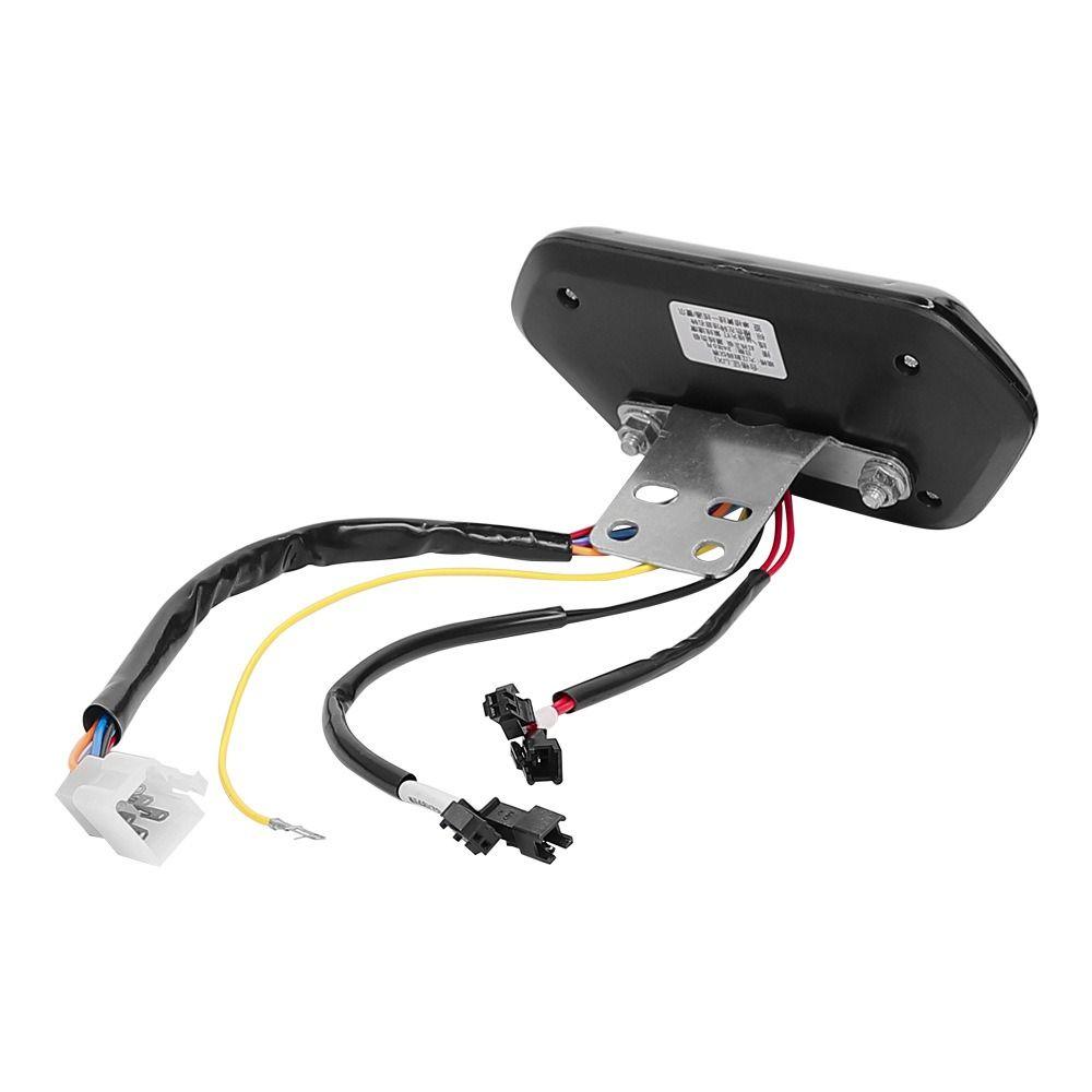 Digital Display Electric Scooter Dashboard Voltage Compatible LCD Display Meter Vehicle Dashboard