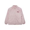 New Era FW22 Однотонная хлопковая куртка с воротником-стойкой, на молнии, с длинным рукавом, унисекс, розовая 13350844