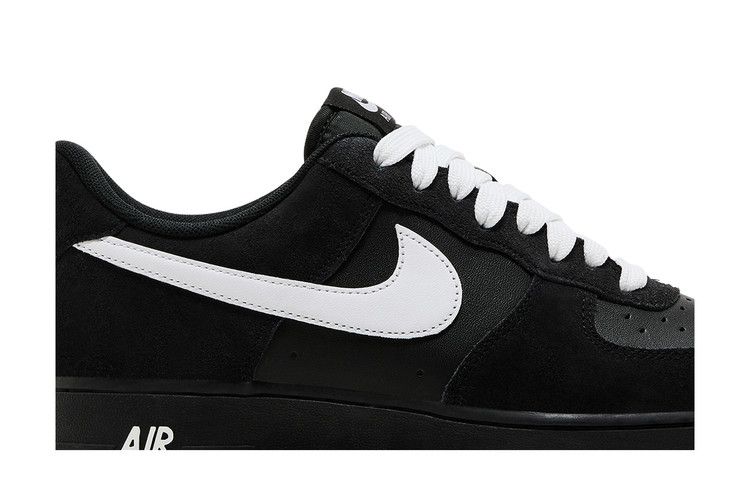 Nike Air Force 1 Low '07 LV8 Черный Резина Светло-коричневый Белый
