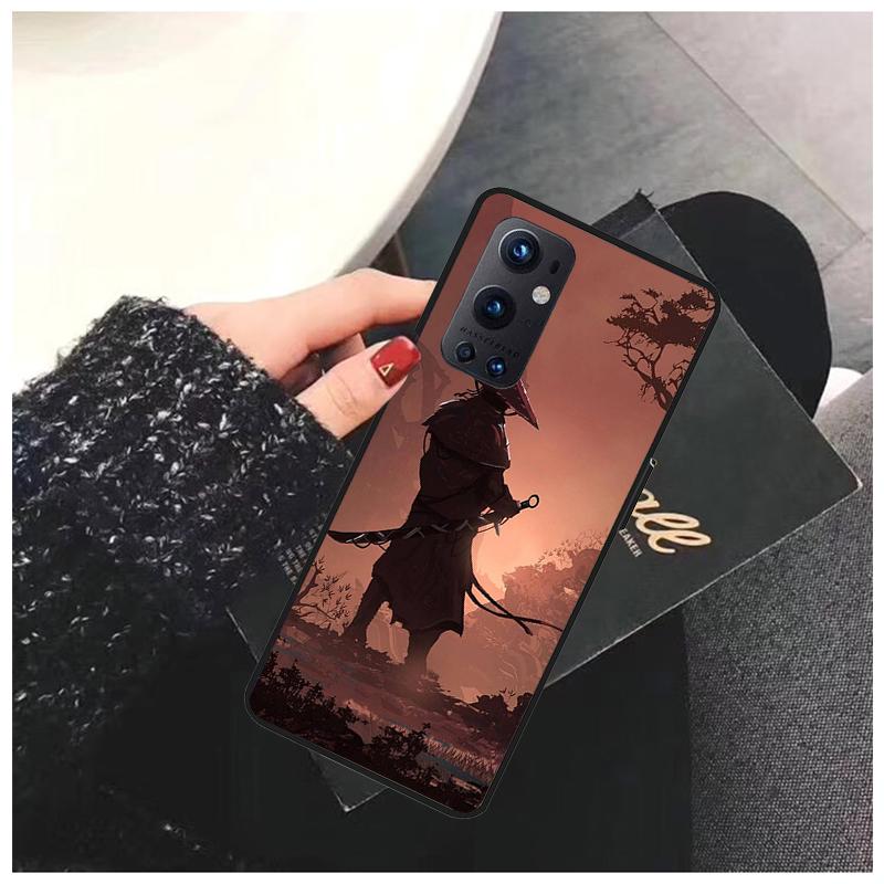 Чехол для телефона с маской самурая они для OnePlus 10 Pro 10T 7T Pro 8 8Pro 8T 9 Pro 9R 9RT Nord2 OnePlus N100 N10 N200 Nord CE