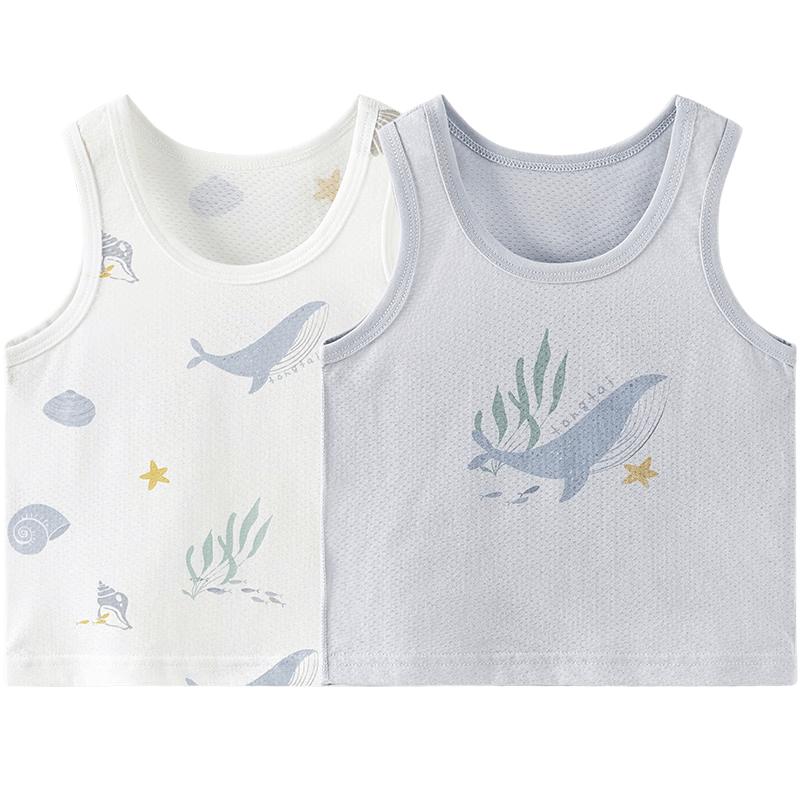 Tongtai Baby Pure Cotton Summer Vest