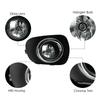 2 шт. Светодиодная противотуманная фара для Mitsubishi Montero/ Pajero Sport 2010-14/L200/Triton 2013-15 Комплект светодиодных дневных ходовых огней на передний бампер 12 В