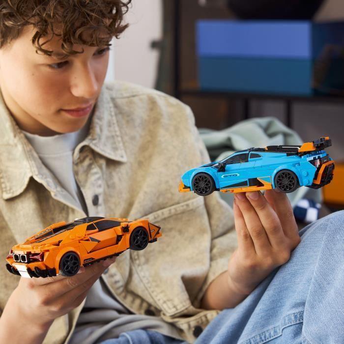 LEGO Speed Champions 77238 Lamborghini Revuelto et Huracán STO - Jouet Voiture dès 10 ans