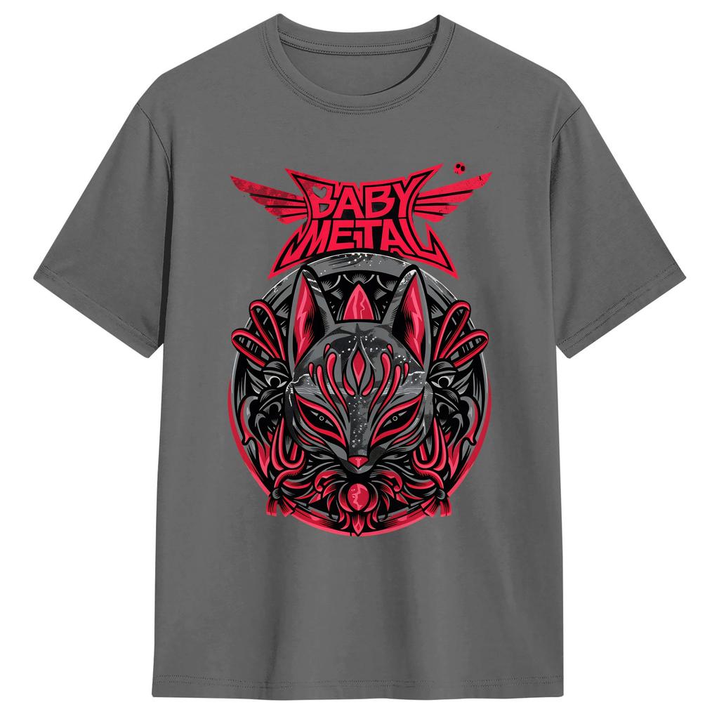 Babymetal World Tour 2026 Mens T Shirt Funny Tee Shirt Short Sleeve Round Collar TShirts 100 Cotton 4XL 5XL 6XL Clothing