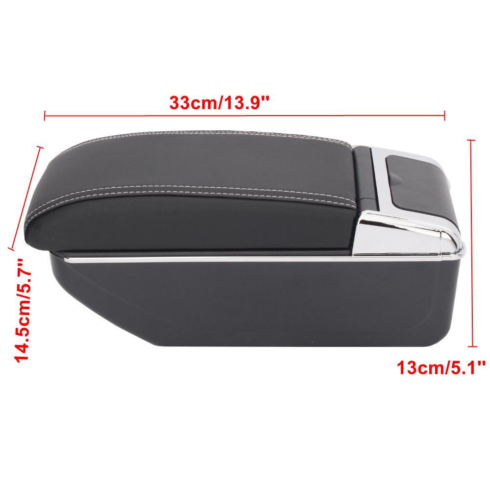 Подлокотник для Peugeot 301 для Citroen C-Elysee, автомобильный подлокотник, центральная консоль для хранения, специальная модификация