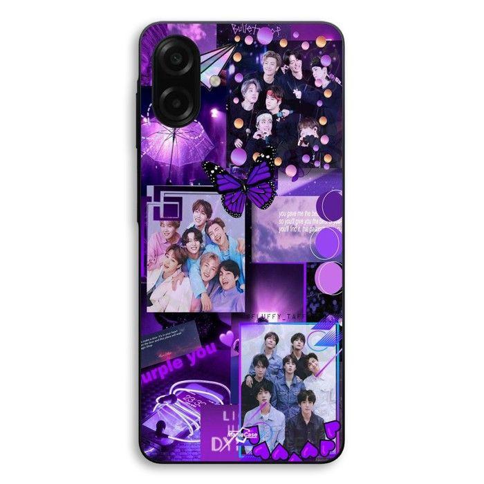 Coque Pour Samsung Galaxy A07 BTS concept violet Maniacase