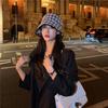 Women S Korean Style Fisherman Hat Fall Winter Vintage Face Slimming Cap
