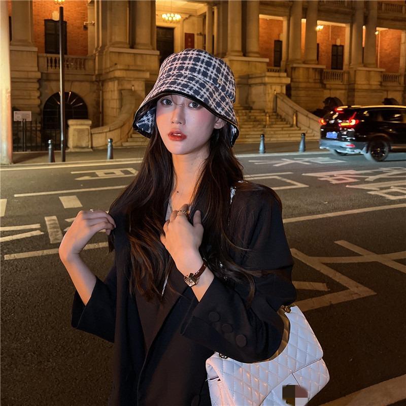 Women S Korean Style Fisherman Hat Fall Winter Vintage Face Slimming Cap