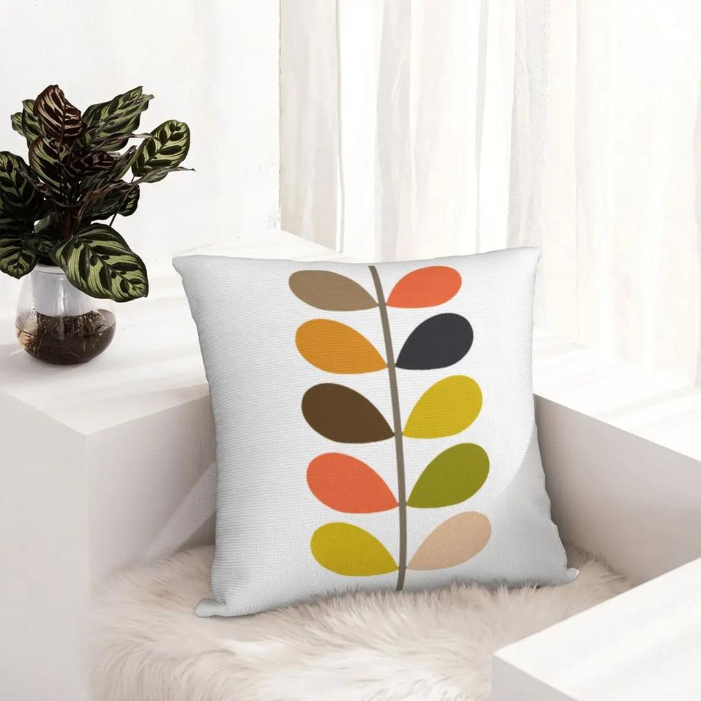 Красочная наволочка Orla Kiely с принтом, полиэстеровая наволочка, украшения, наволочка для диванной подушки, чехол, дом, на молнии ''