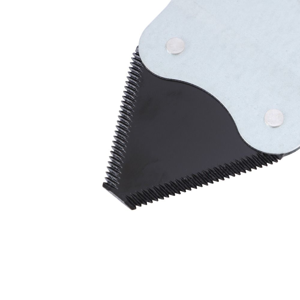 Manganese Steel Lawn Mower Blades Triangular Shape Double-sided Blades Garden Maintenance