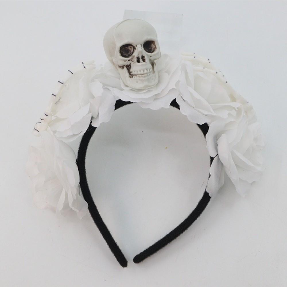 Halloween Decor Halloween Hair Hoop Simulation Flower Gothic Flower Hairband  Girls/Children