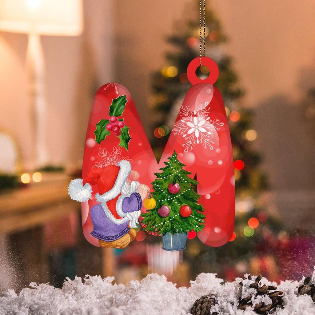 Рождественское украшение Подвеска Рождественская елка Бирка Тематическая вечеринка Поделки Орнамент