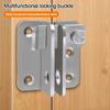 Stainless Steel Door Latch Anti-theft Sliding Bolts Lock Cabinet Latches Fitting Home Hardware