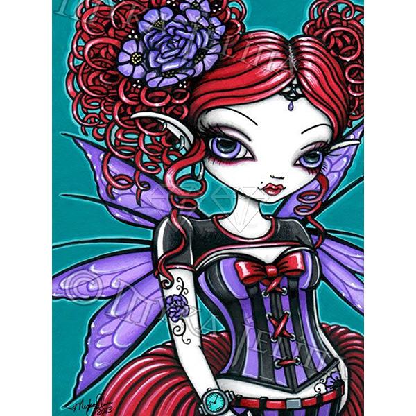 5D DIY Алмазная картина Набор Миллениал Девушка Искусство Алмазная вышивка Стразы Украшения для дома