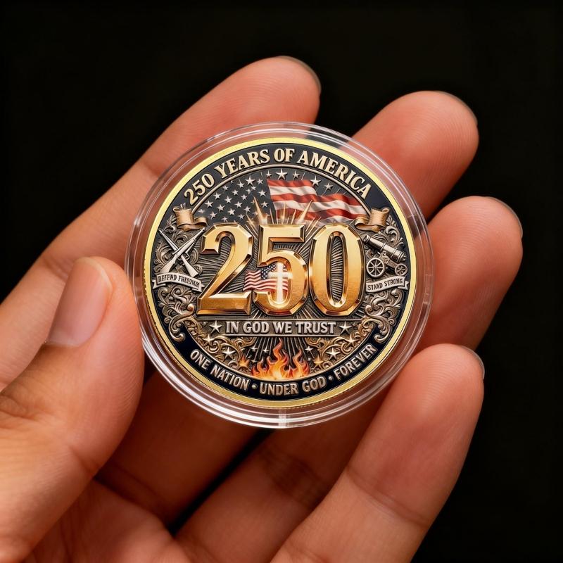 Монета, посвященная 250-летию США, Патриотическая монета US Martial Challenge, Монета к 250-летию США, Коллекционная монета Корпуса морской пехоты США