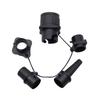 Air Valve Pump Connector with Air Valve Nozzles Paddleboard Pump Adapter W/ Nozzles for Inflatable Boat Stand-Up Paddleboard Bed