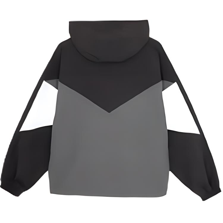 Puma Color Block Hooded Zip Long Sleeve Jacket Men Jacket Black 628202-01