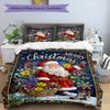 Winter Wonderland Snowman 3‑Piece Bedding Set,Soft Duvet Cover with 17 Pillowcases,Multi‑Scene Home Dorm Use,Ideal Gift for Birthday & Holiday