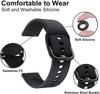 Силиконовый ремешок для Samsung Active 2/Amazfit Bip/Huawei Watch 3/GT2 Спортивный мягкий браслет для 20-мм ремешка Galaxy Watch 4