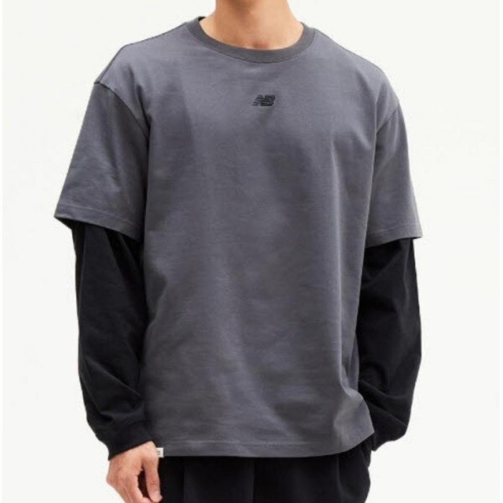 New Balance Футболка с коротким рукавом Uni Essential Small Logo Aa Nbnee21033 10 17 19