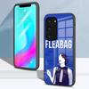 Чехол для телефона TV F-Fleabag для Samsung S26 S25 S24 FE S23 S22 S21 Plus S20 Ultra Note20Ultra Черная стеклянная крышка