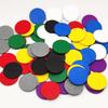 Wooden Game Tokens for Kids: Colorful Round Chips for Kindergarten Reward Points and Student Play