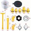 Spill Proof Design Coolant Filling Kit Refill Funnel Water Cooling System Kit  Automotive Repair