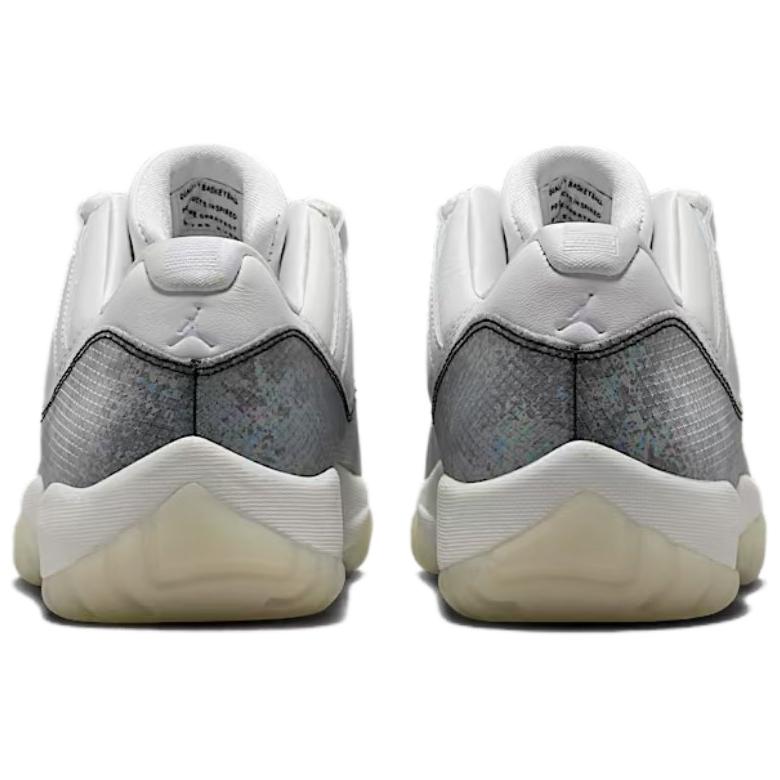 Air Jordan 11 Retro Low Year of the Snake мужские кроссовки серые Summit-White Football-Grey HQ7000-001