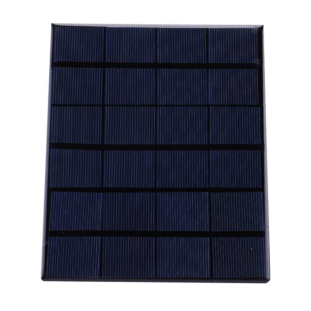 USB Solar Panel Charger 5W 6V Solar Charging Panel Monocrystalline Power Emergency Panels for Mobile Phone/3-5V Battery Charging