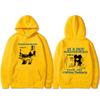 Rock Band Radiohead OK Computer Tour 1997 Hoodie Men Women Hip Hop Oversized Hooded Sweatshirt Streetwear