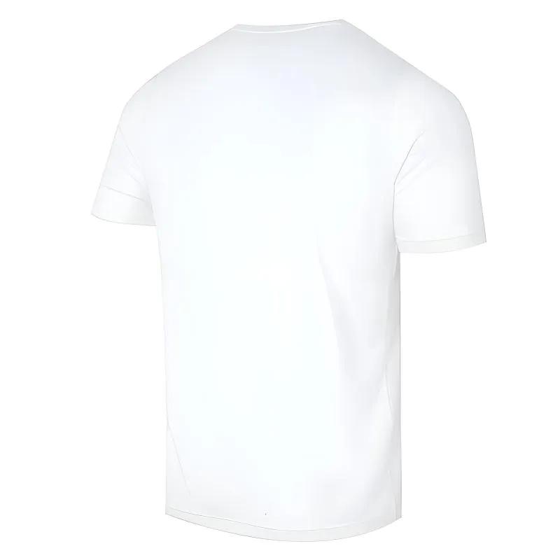 PUMA T Shirts Men's White Crew Neck Moderate (Unisex) T-Shirts 676624 02