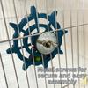 Colorful Beads Parrot Spinner Rattle Toy Bite Resistant Bird Cage Toy  Bird Cage Use