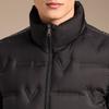 Casual lightweight down jacket for men, short style stand up collar anti drilling down jacket jacket