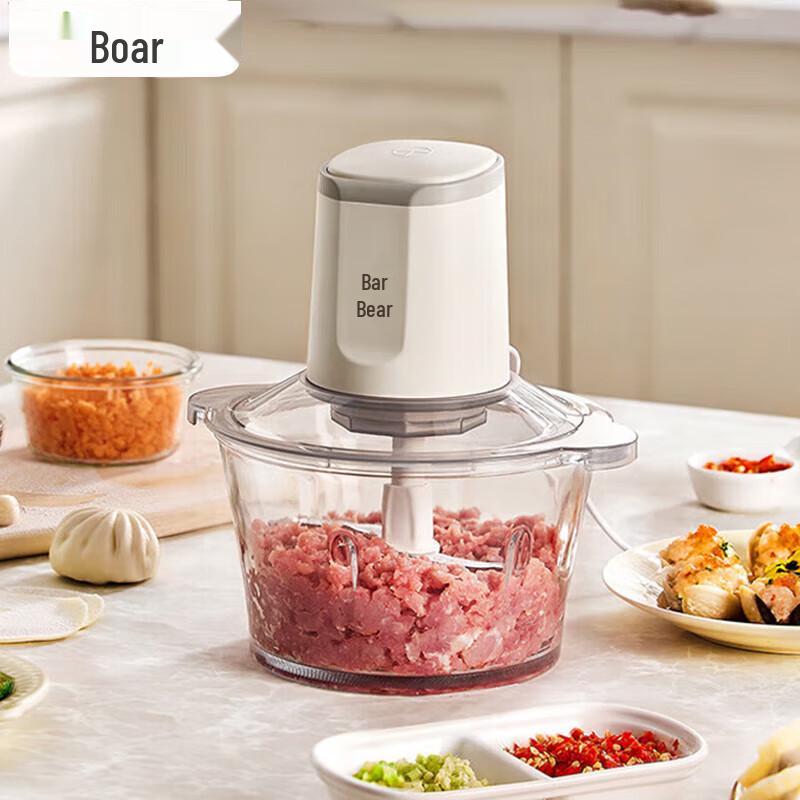 BEAR Электрический многофункциональный кухонный комбайн и мясорубка, штекер CN (адаптер в комплекте)