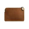 Genuine Leather Men's Short Wallet Retro Zipper Coin Purse Belt Bag Credit Card Holder  Outdoor