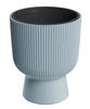 Milly Flowerpot On A Leg Light Gray Dbmig240 + Prosperplast Insert