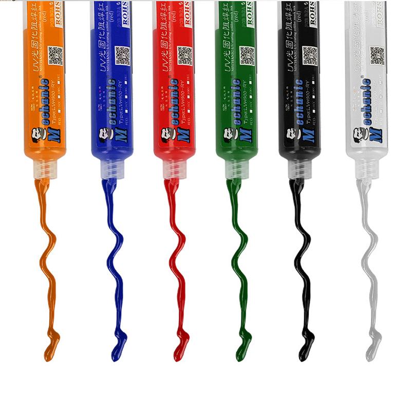 МЕХАНИЧЕСКИЙ УФ-паяльные маски, паяльное масло, сварочное масло для ремонта материнских плат BGA PCB, предотвращение образования коррозионной дуги