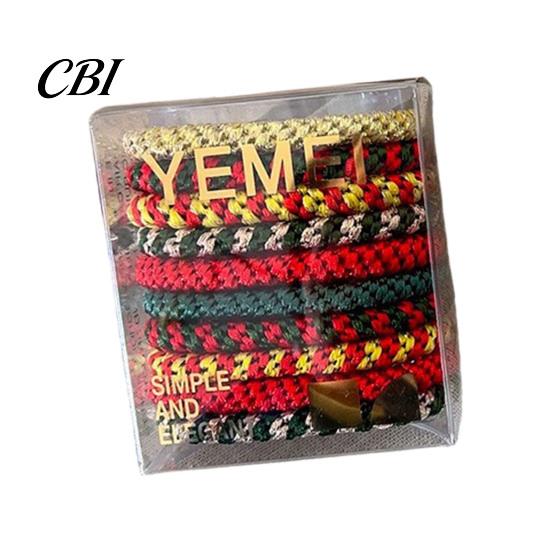 Durable Hair Band 10/14Pcs High Elasticity Ropes, Thick Rubber Bands, Super Grip Sports No Slip Ties, Breakage Accessories for Running Climbing