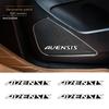 wvkzl2 4/10pcs 3D aluminum speaker stereo speaker badge emblem Sticker for Toyota Avensis t25 t27 Stickers Accessories Car-Styling