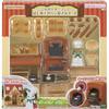 Sylvanian Families EPOCH Bakery Furniture Set with Oven Toy for Dollhouse Ages 3 and Up