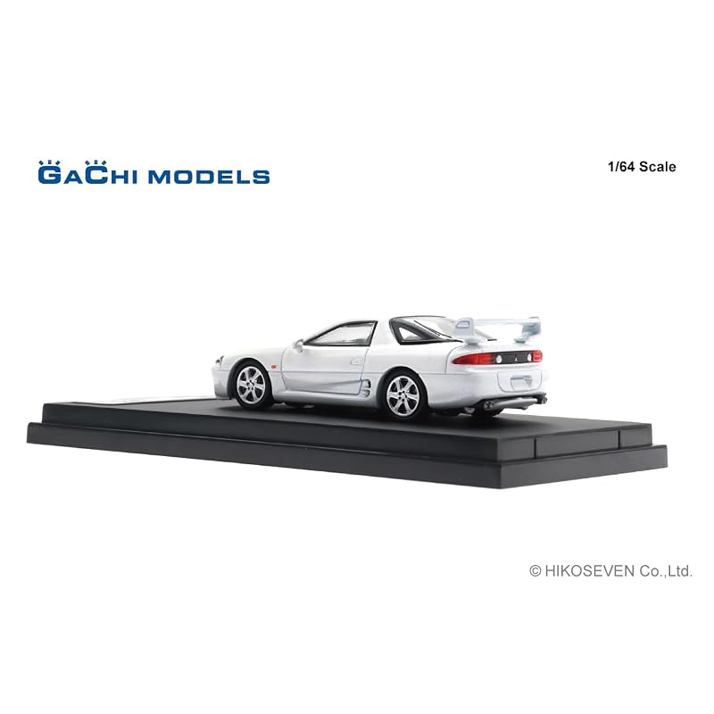 GACHI MODELS 1/64 Mitsubishi GTO (1998) Модель GM64001WH с отделкой Galaxy White