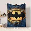 1pc batman, superhero Blanket Lightweight Flannel Throw For Sofa, Bed, Travel, Livingroom, Office, Couch, Chair, And Bed