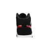 Air Jordan 1 Mid SE Grade School 'Newspaper Air Times' (Unisex) Black / Gym Red / White Kids' Basketball Shoes BQ6931 061