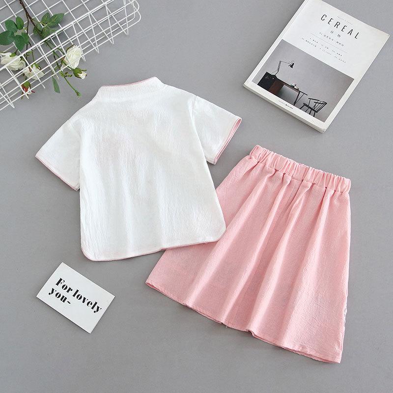 Children's Cheongsam 2025 Summer Girls' Hanfu Chinese Style Tang Suit Republic of China Style
