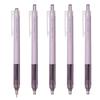 Гелевая шариковая ручка Tombow Monograph Light, фиолетово-черный корпус, 0,5 мм, стержень, чернила, упаковка 5 шт. (BJ-MGLE91-5P)