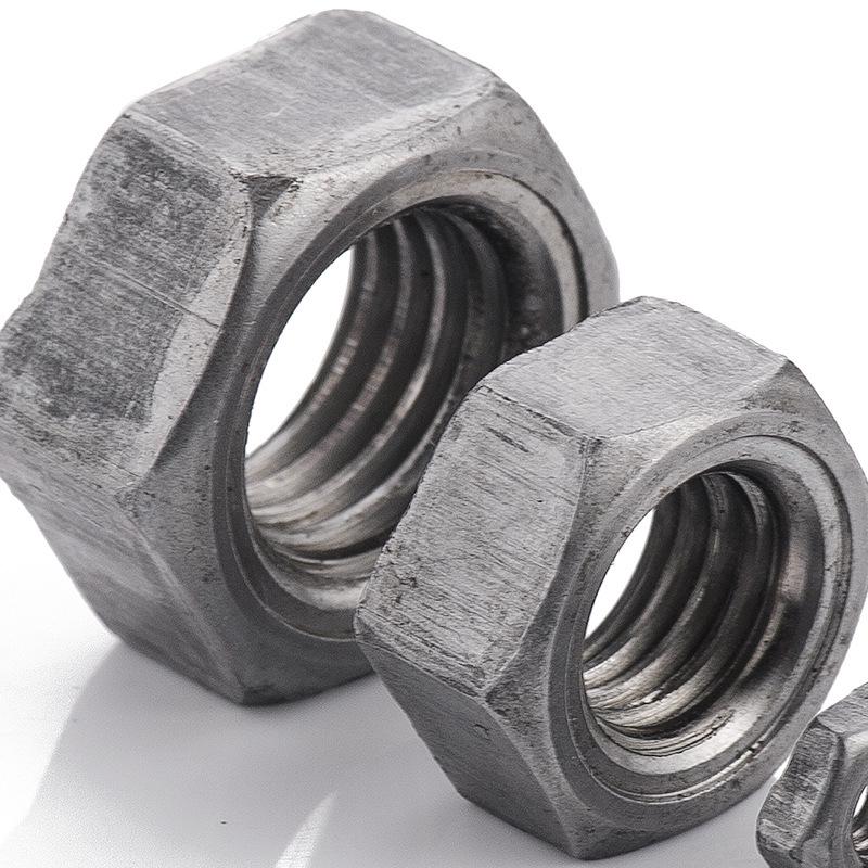 Шестигранная приварная гайка из нержавеющей стали 201/304, цвет железа, M5/M6/M8