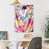 Saja Boys Custom Your Name Wall Decor Tapestry Art For Pet Memorial Birthdaywedding Party Backdrop Family Gift
